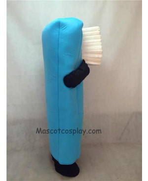 Hot Sale Adorable Realistic New Popular Professional Light Blue Toothbrush Dentist Tooth Paste Promotion Mascot Costume