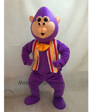 High Quality Purple Bubba Gorilla Monkey Mascot Costume