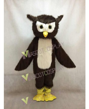 New Brown Owl Plush Mascot Costume