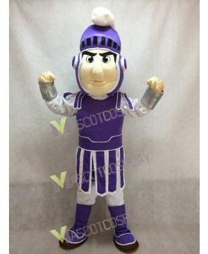 Hot Sale Adorable Realistic New Purple Spartan Trojan Knight Sparty Mascot Costume Custom Fancy Costume Carnival Cosplay