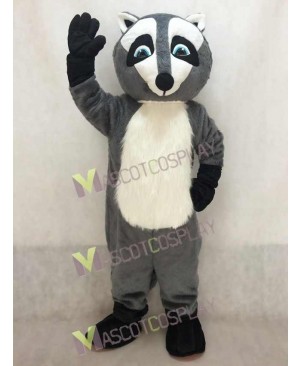 New Gray Ricky Raccoon Costume Mascot
