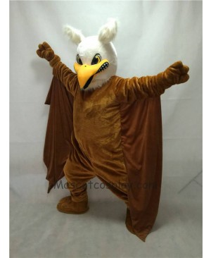 Fierce New Brown Griffin Mascot Costume