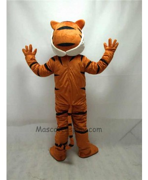 Fierce New Bengal Tiger Mascot Costume