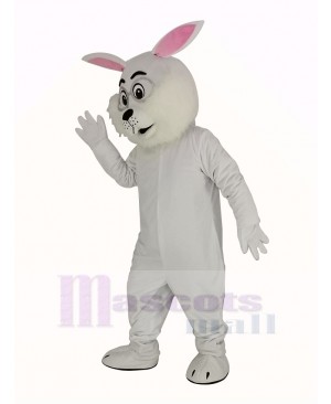 White Easter Bunny Rabbit Mascot Costume