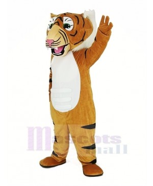 Super Muscle Tiger Mascot Costume Animal