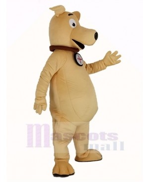 Light Brown Dog Mascot Costume