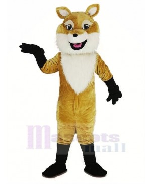 Brown Fox Mascot Costume Animal