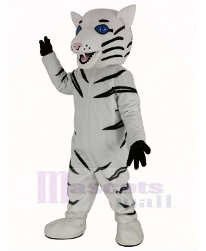 Sportlicher Tiger Maskottchen Kostüm