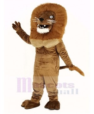 Strong Power Lion Mascot Costume Adult