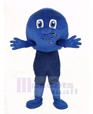 Blue Comet Mascot Costume