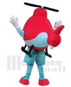 Helicopter mascot costume