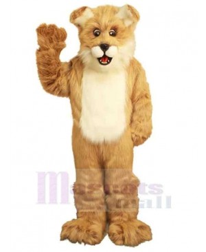 Brown Fido Dog Mascot Costume Animal