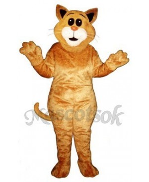 Cute Big Ear Cat Mascot Costume
