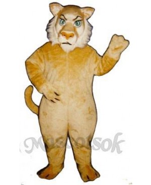 Cute Growly Lion Mascot Costume
