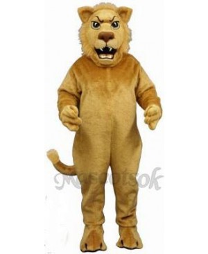 Cute Leslie Lion Mascot Costume