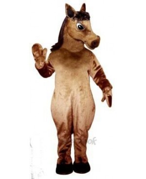 Cute Pony Horse Mascot Costume