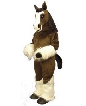 Cute Shirley Shire Horse Mascot Costume