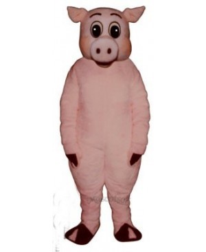 Cute Oinker Pig Hog Mascot Costume