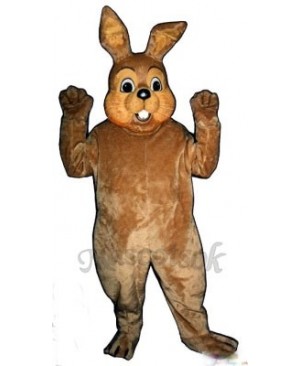 Cute Easter Bramble Bunny Rabbit Mascot Costume
