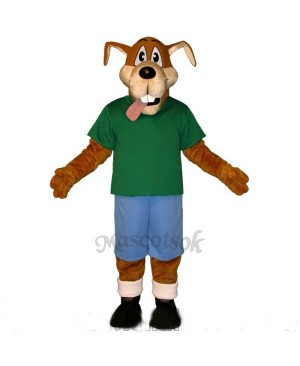Cute Hank Dog Mascot Costume