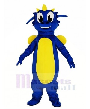 Blue Dragon Mascot Costume Animal 