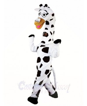 White Giraffe Mascot Costumes Animal