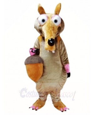  Ice Age Scrat Saber-toothed Squirrel Mascot Costumes Animal