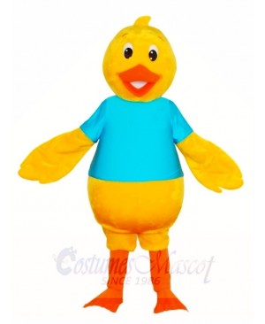 Happy Duck Mascot Costumes Animal Poultry