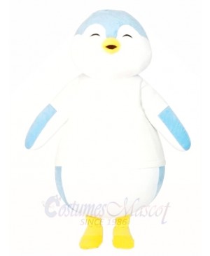 Blue and White Penguin Mascot Costumes  
