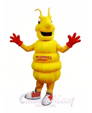 Yellow Bug Mascot Costume Insect Mascot Costumes