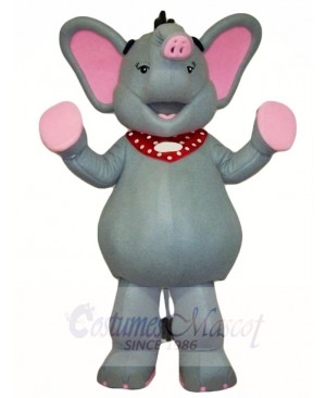Cute Gray Elephant Mascot Costumes Animal