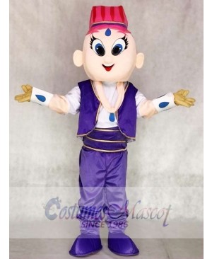 Pink Genie Mascot Costume from Shimmer and Shine