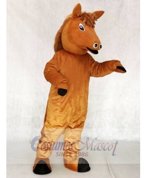 Cute Pony Horse Mascot Costumes Animal