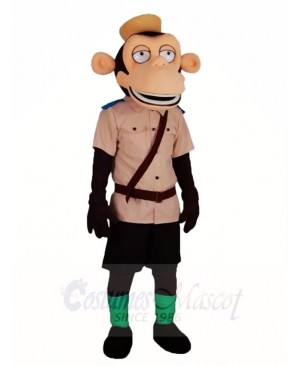Monkey in Suit Mascot Costumes Animal