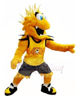 Yellow Storm Mascot Costumes