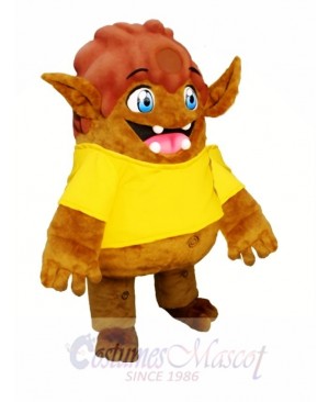 Brown Elf Mascot Costumes