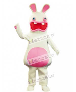 Rayman Raving Rabbit Easter Bunny Mascot Costume