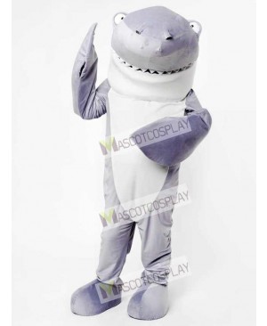 Gray Shark Mascot Adult Costume