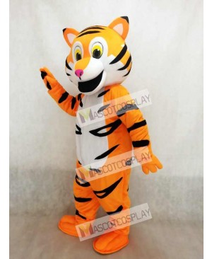 New Friendly Tiger Mascot Costume