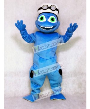 Crazy Frog Mascot Costume Fancy Dress Outfit Animal