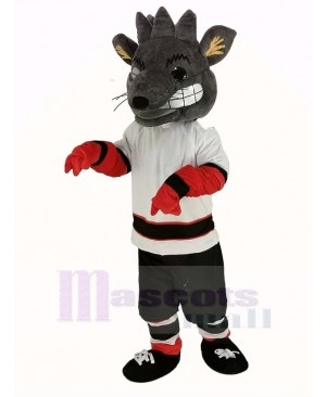 Albany River Rats Mascot Costume Ice Hockey Team