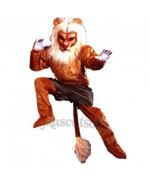 Cute Pro Lion Mascot Costume
