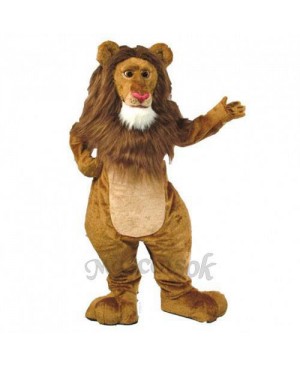 Cute Wally Lion Mascot Costume
