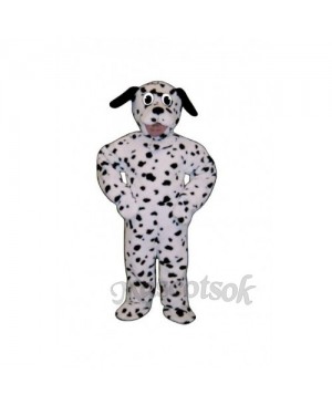 Cute Dalmation Dog Mascot Costume