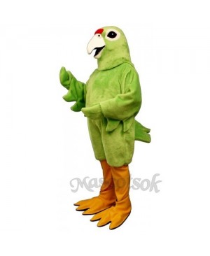 Cute Puerto Rican Parrot Mascot Costume