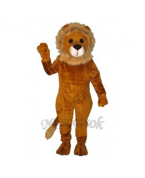 Cute Linus Lion Mascot Costume