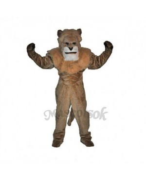 Cute King Lion Mascot Costume