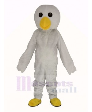 White Chick Mascot Costume