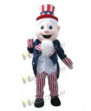 US Character Uncle Sam Mascot Costume