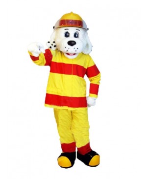 Realistic Sparky the Fire Dog Mascot Costume Animal NFPA Mascot Suit